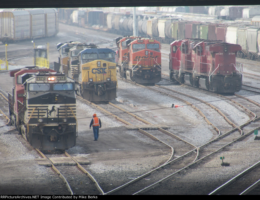 Norfolk Southern CSX BNSF and Canadian Pacific